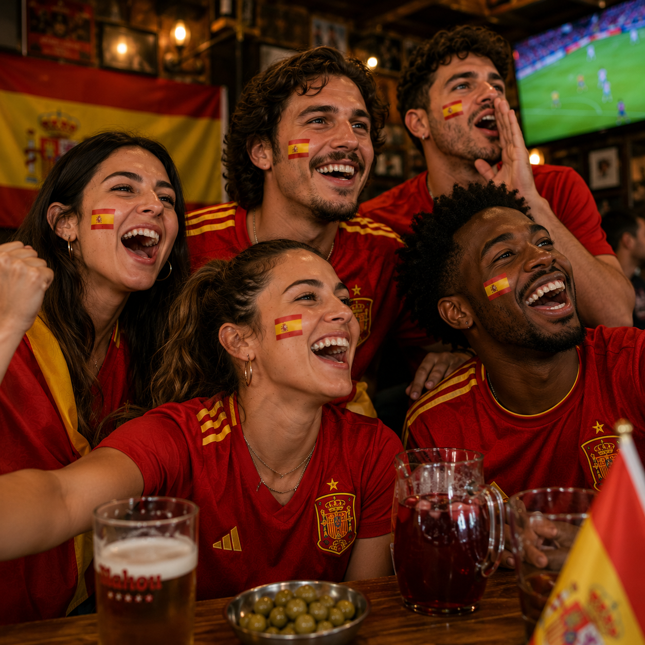 SPAIN MATCH DAY TATTOO KIT