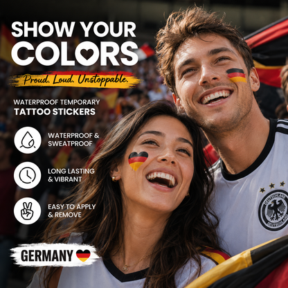 GERMANY MATCH DAY TATTOO KIT