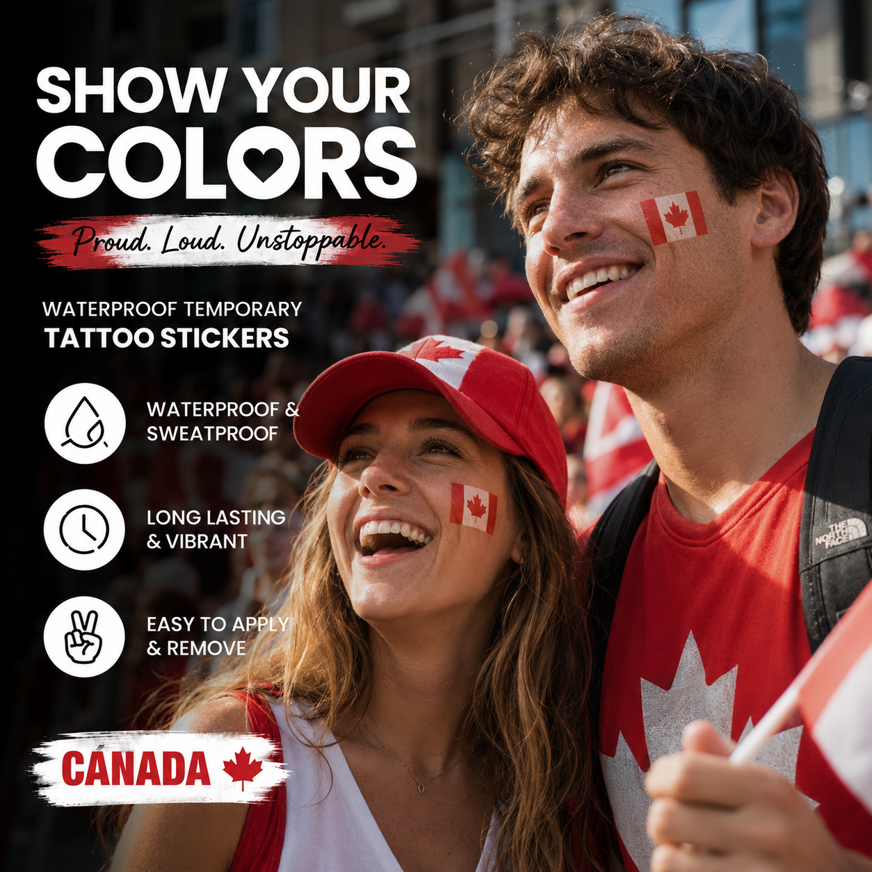 CANADA MATCH DAY TATTOO KIT