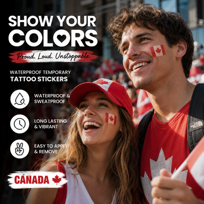 CANADA MATCH DAY TATTOO KIT