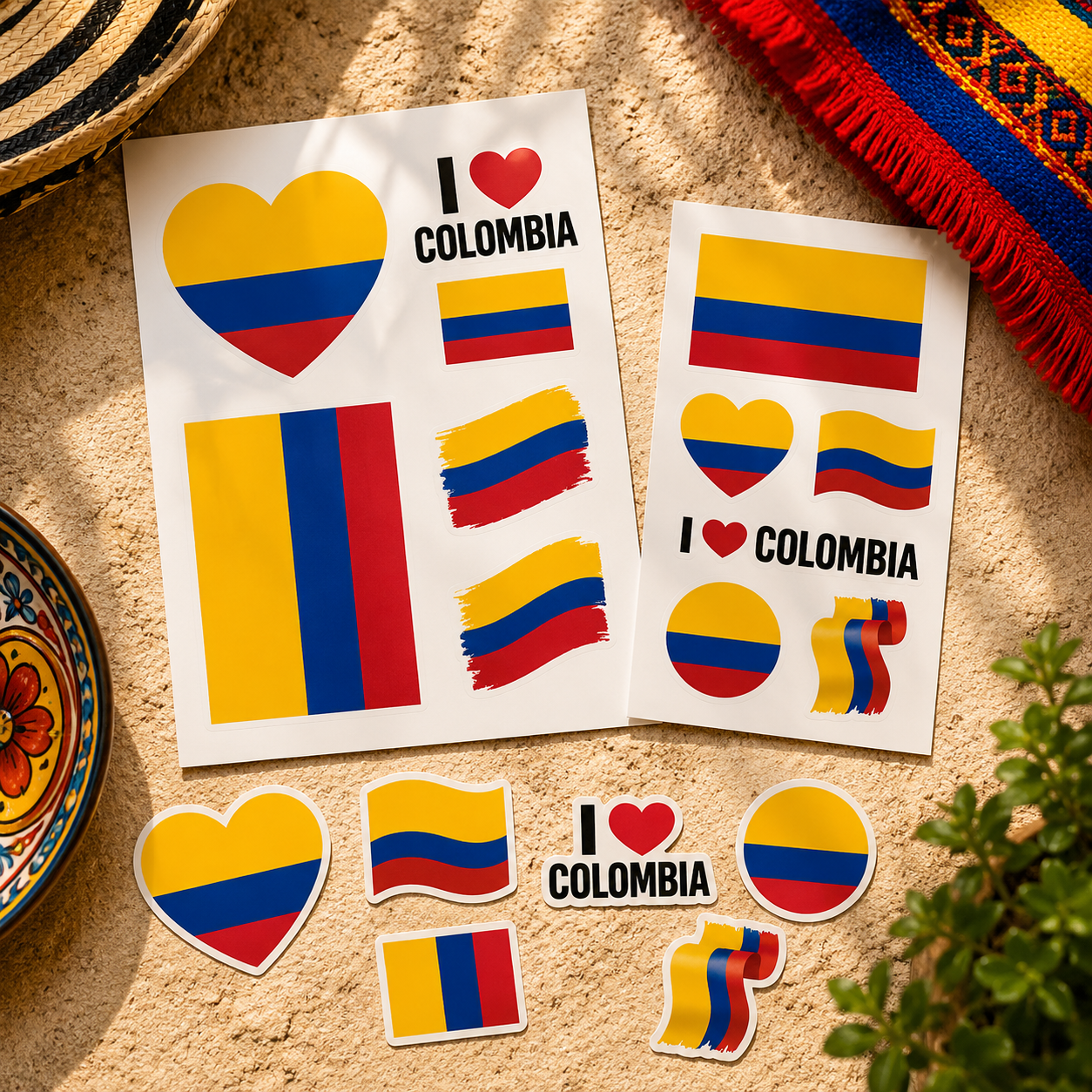 COLOMBIA MATCH DAY TATTOO KIT