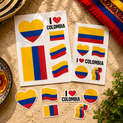 COLOMBIA MATCH DAY TATTOO KIT