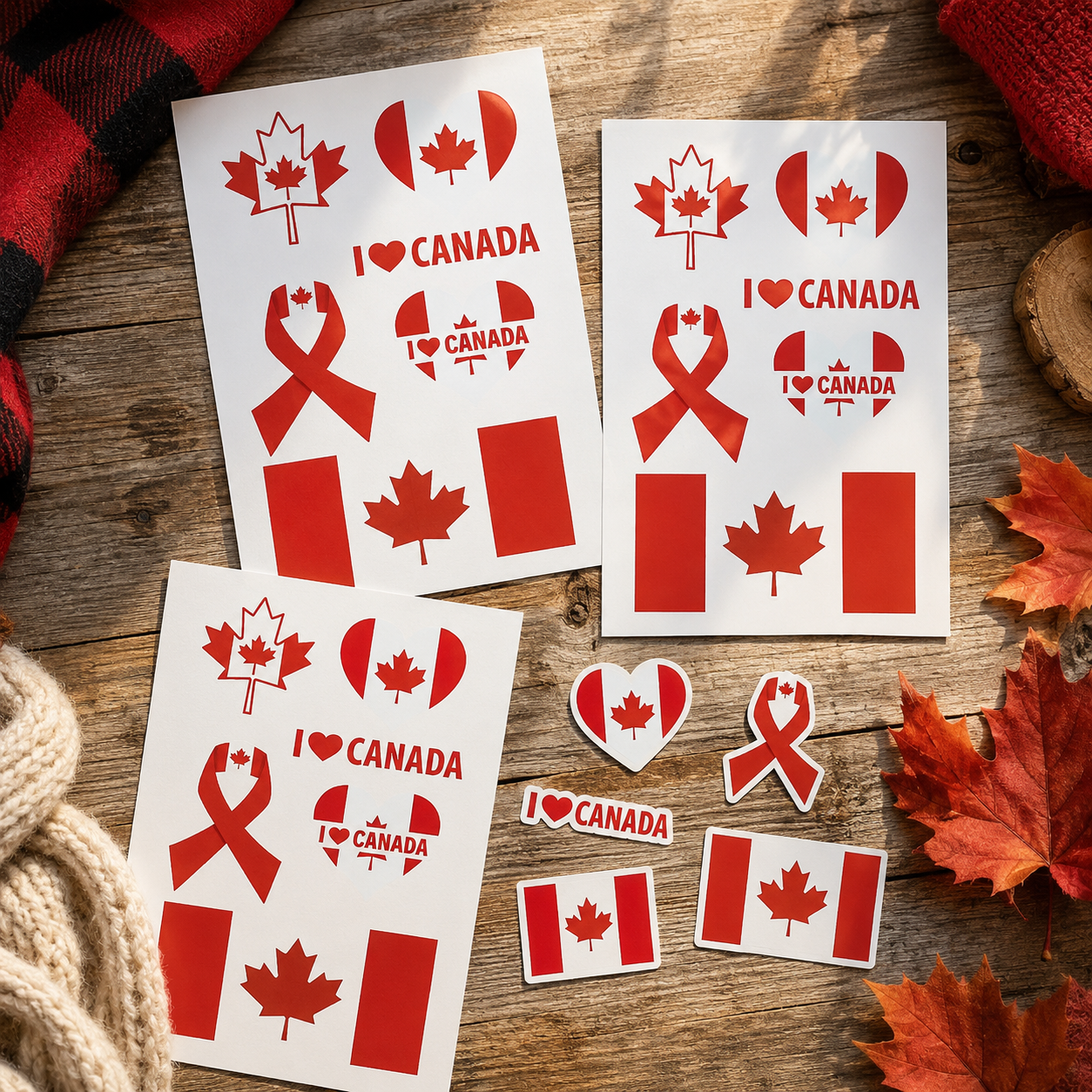 CANADA MATCH DAY TATTOO KIT