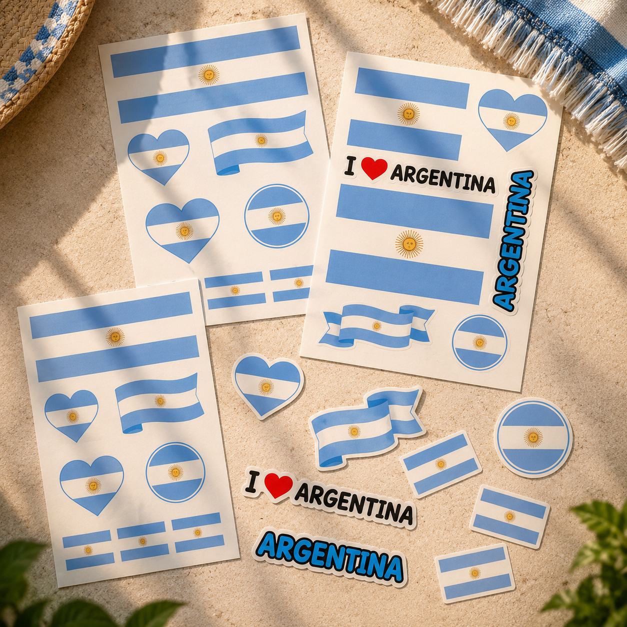 ARGENTINA MATCH DAY TATTOO KIT