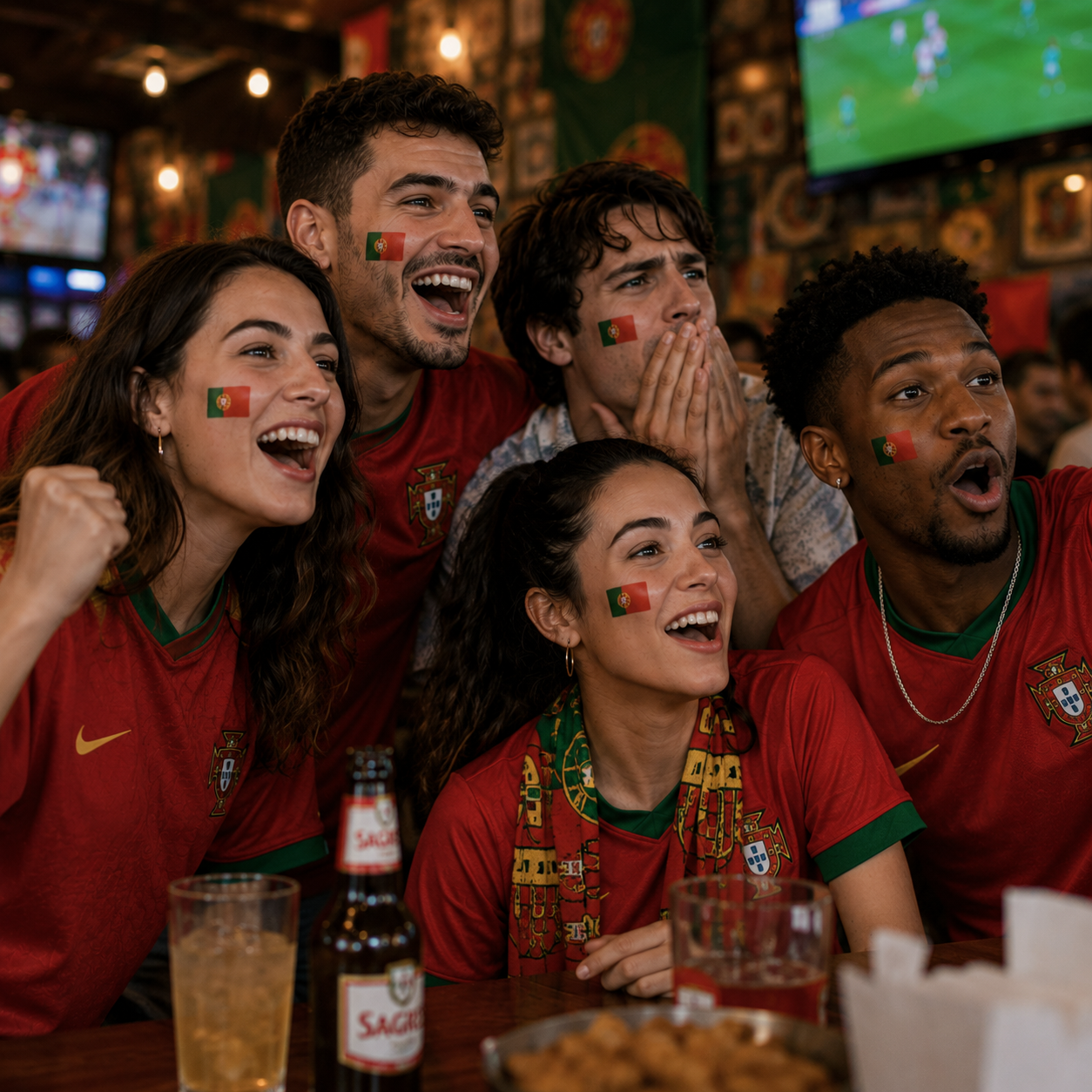 PORTUGAL MATCH DAY TATTOO KIT