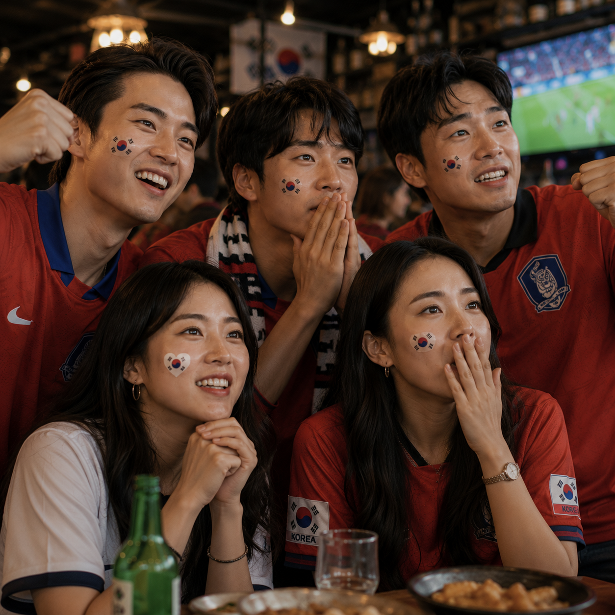 SOUTH KOREA MATCH DAY TATTOO KIT