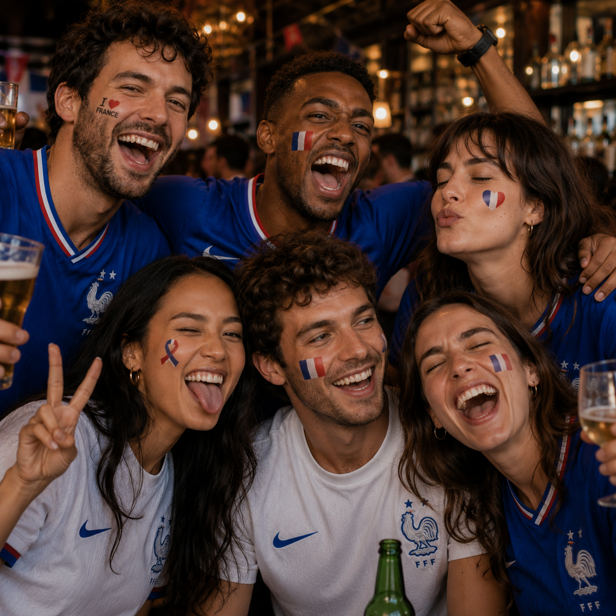 FRANCE MATCH DAY TATTOO KIT
