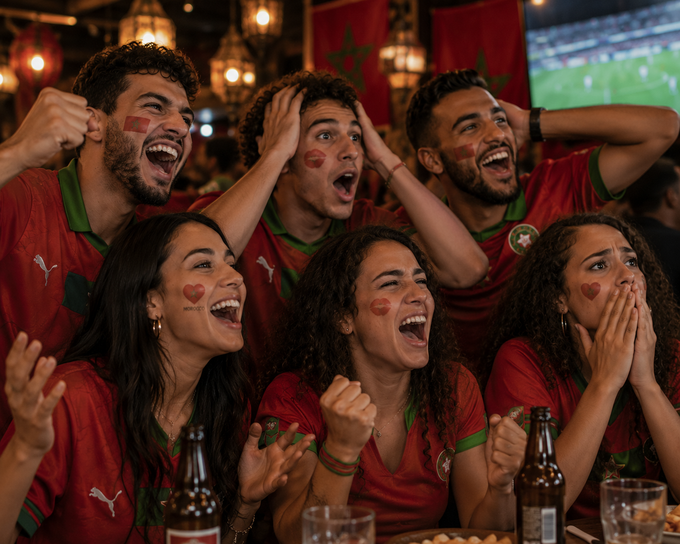 MOROCCO MATCH DAY TATTOO KIT