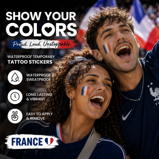 FRANCE MATCH DAY TATTOO KIT